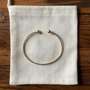 9ct Yellow Gold 7” Torque Cuff